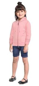 ADBUCKS Girl's Cotton Hooded Sweatshirt