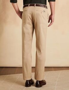 Men's Regular Fit Flexi Waist Casual Pants