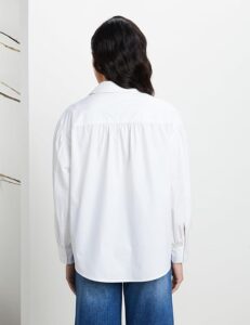 Women Oversized Smart Casual Cotton Shirt