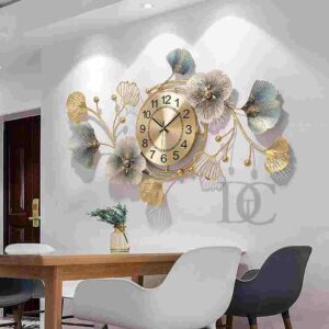 Amazon THE DECOR COMPANY Metal Wall Clock