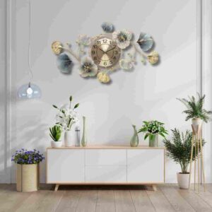 Amazon THE DECOR COMPANY Metal Wall Clock