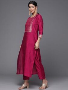 Amazon Varanga Brocade Gota Kurta Set