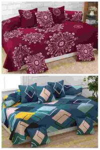 Amazon CHHILAKIYA CozyNest Printed Diwan