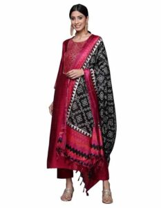 Amazon Varanga Brocade Gota Kurta Set