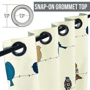 Amazon Premium Long Door Curtain 7 Feet 