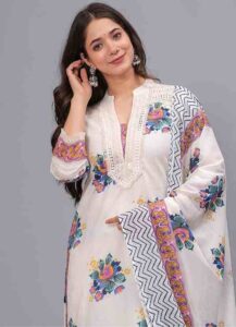 Amazon Amayra Straight Cotton Kurta Set