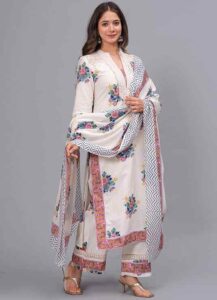 Amazon Amayra Straight Cotton Kurta Set