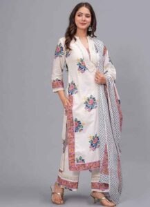 Amazon Amayra Straight Cotton Kurta Set