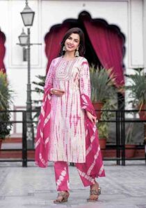 Amazon MIRCHI FASHION Floral Cotton Kurti