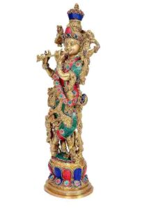 Amazon AONA Govind Brass Statue for Home Décor