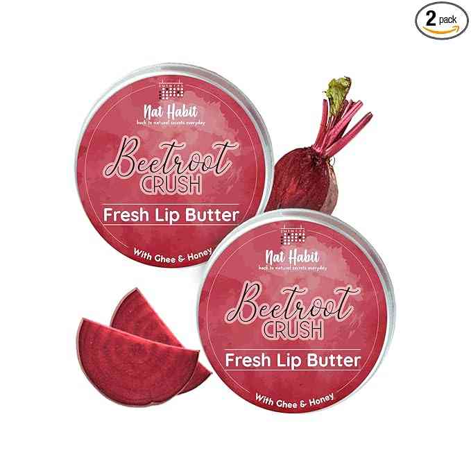 Amazon Nat Habit Beetroot Glow Lip Butter